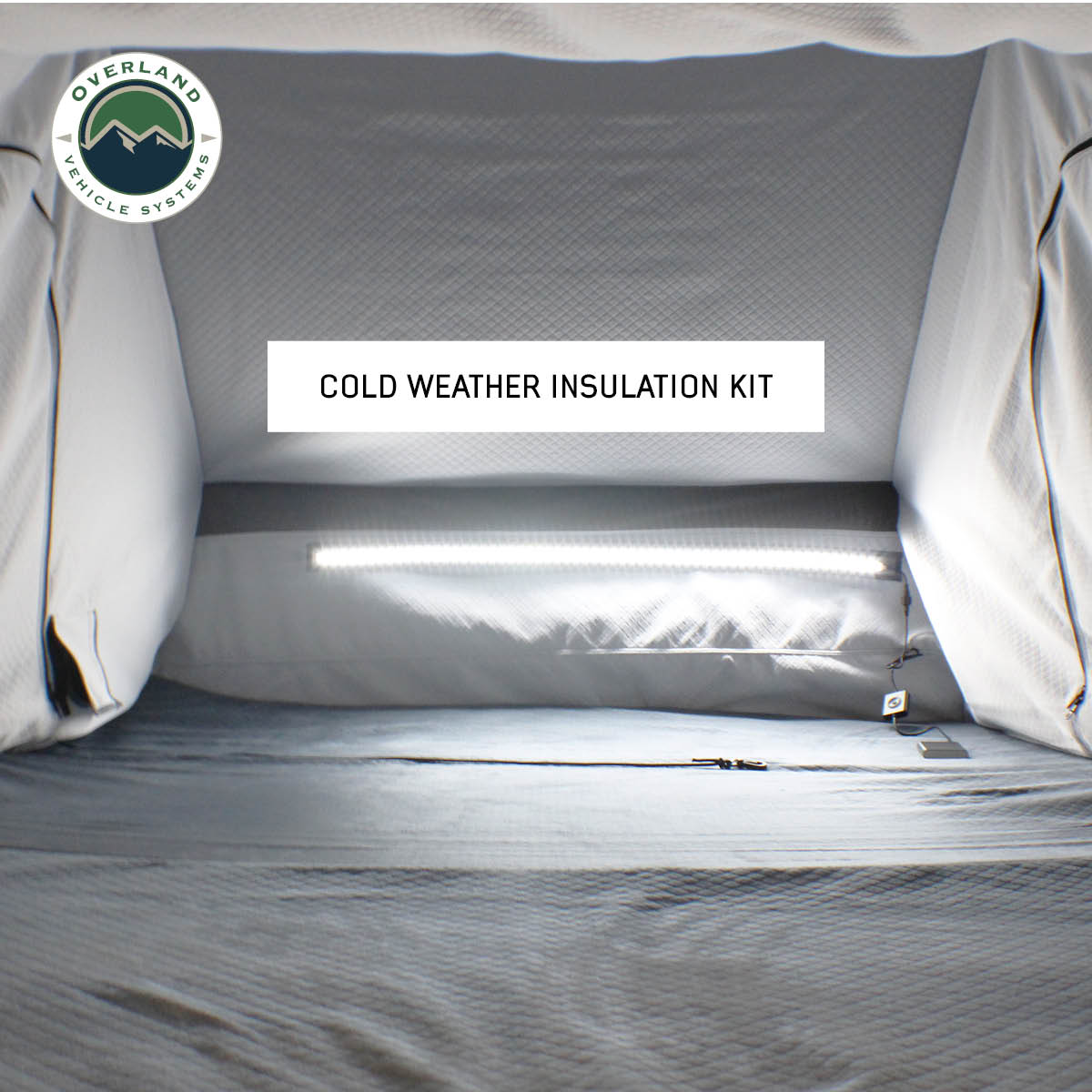 Overland Vehicle Systems XD Everest 4-Person Cantilever Aluminum Hard Shell Roof Top Tent