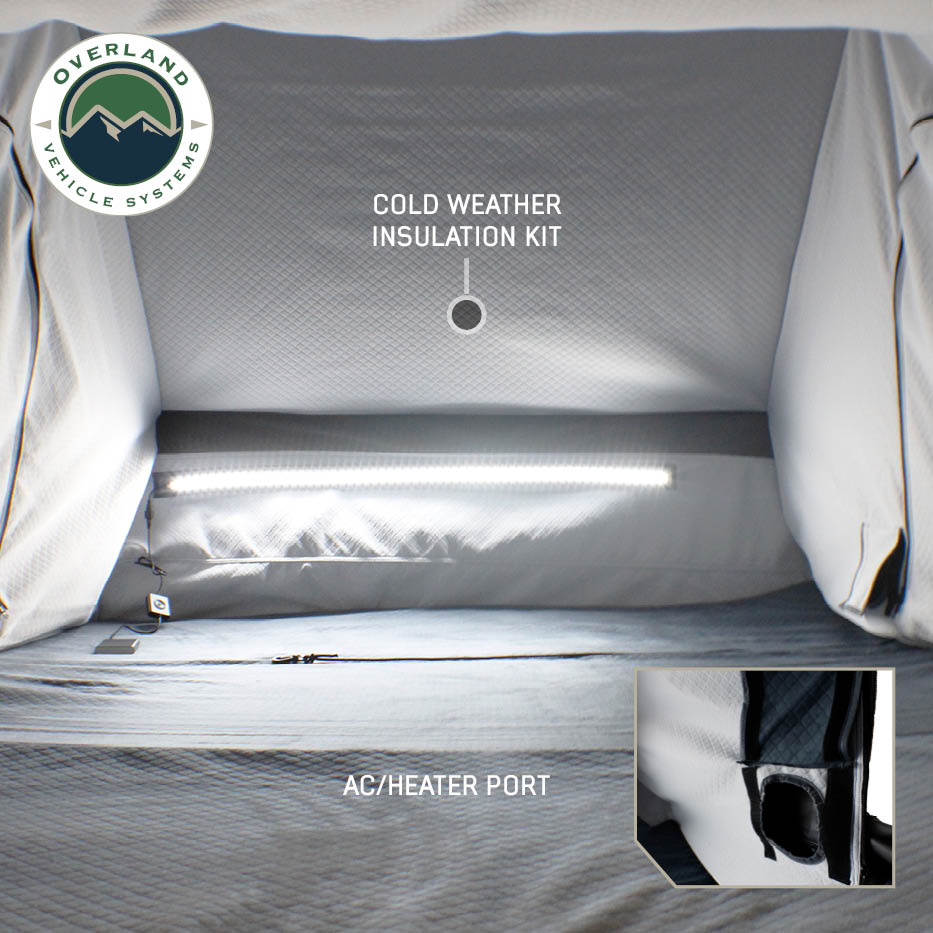 Overland Vehicle Systems XD Atlas 2-Person Cantilever ABS Hard Shell Roof Top Tent