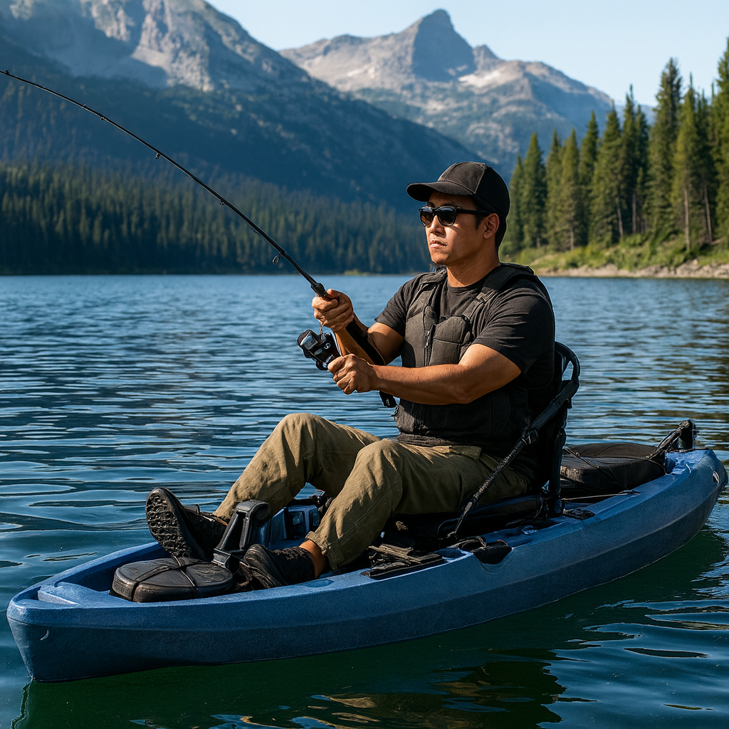 Baitman 2 Fishing Kayak | Luxury Pedal-Drive Kayak