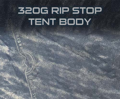 Overland Vehicle Systems XD Everest 4-Person Cantilever Aluminum Hard Shell Roof Top Tent